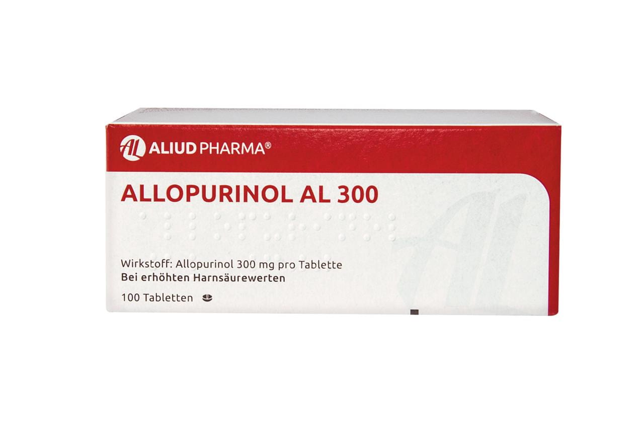 ALLOPURINOL AL 300 mg 100 Stück ALIUD PHARMA GmbH Human Arzneimittel