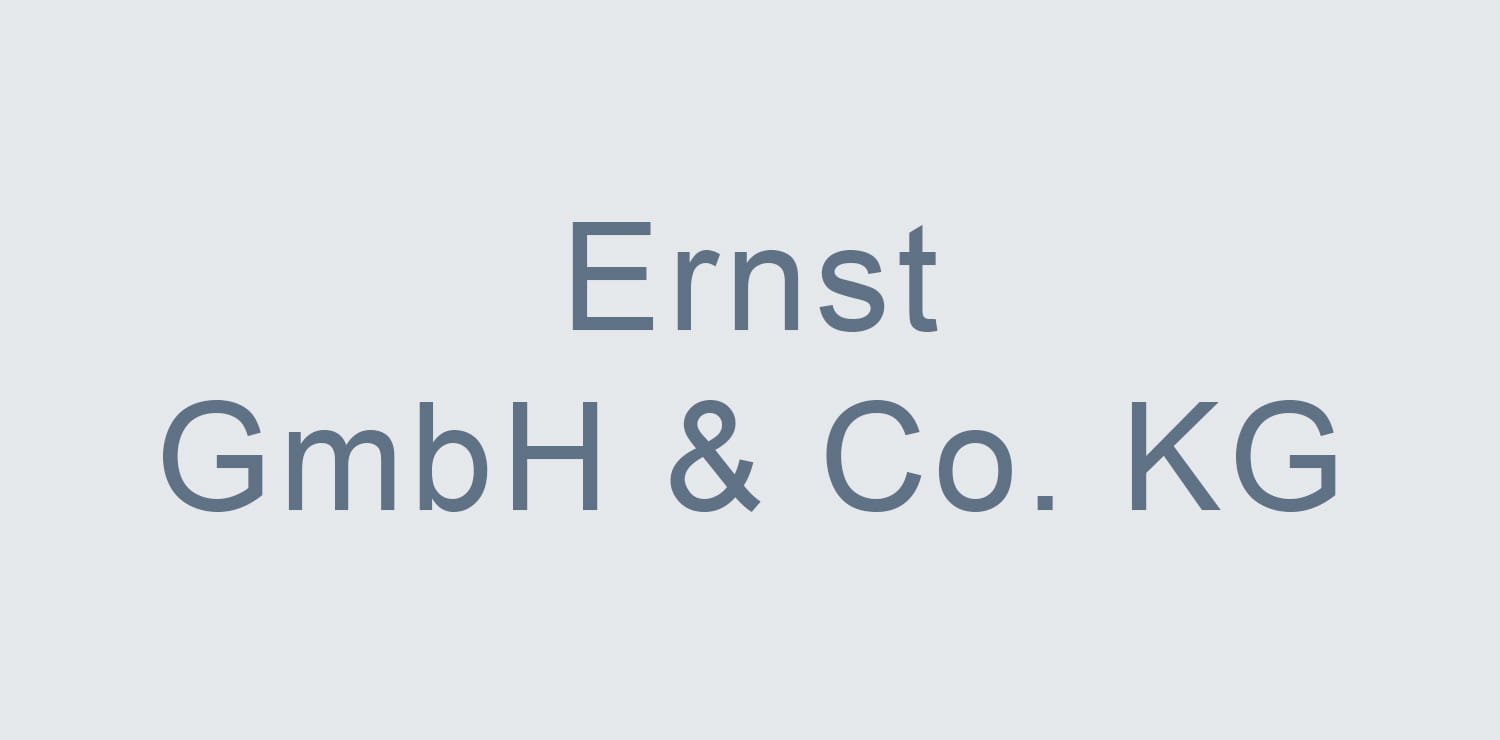 Ernst GmbH & Co. KG