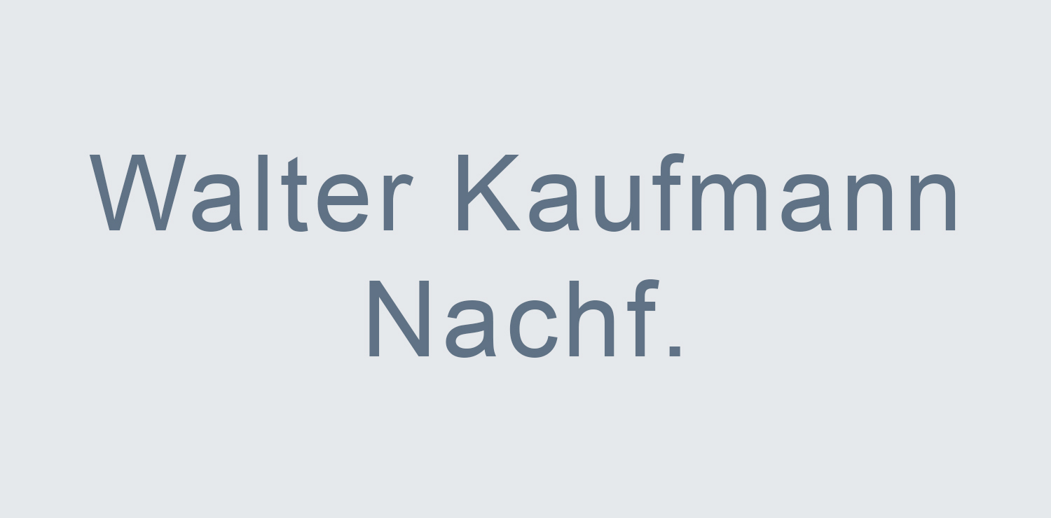 Walter Kaufmann Nachf. GmbH
