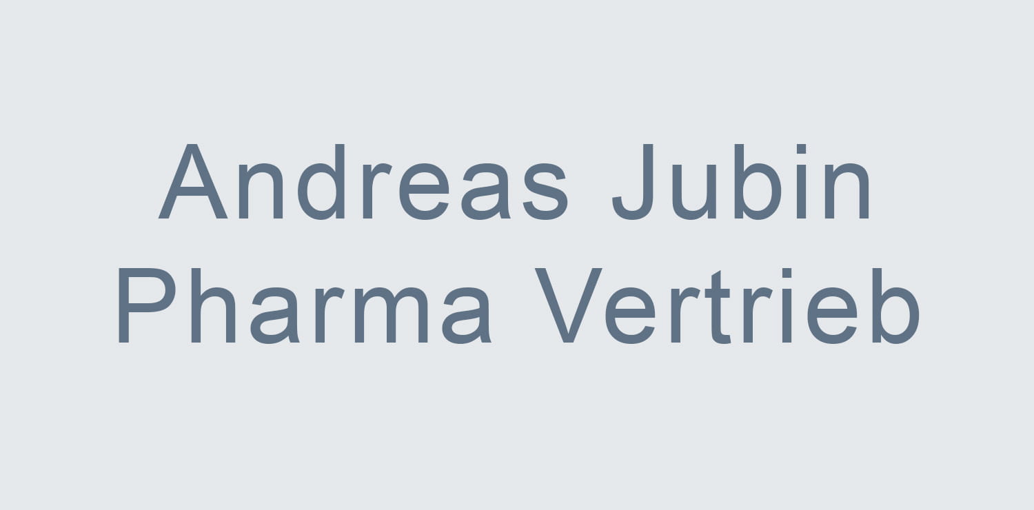 Andreas Jubin Pharma Vertrieb