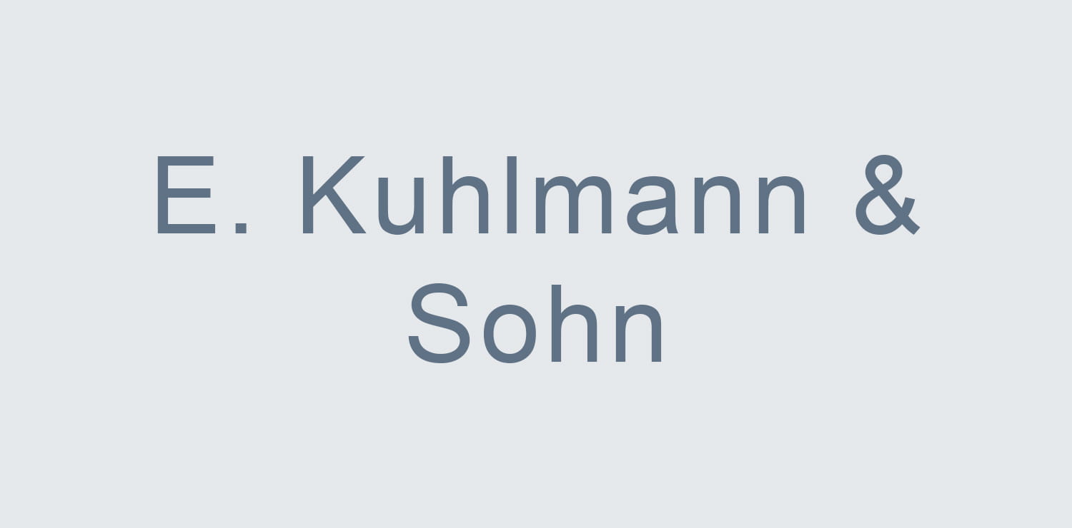 E. Kuhlmann & Sohn OHG